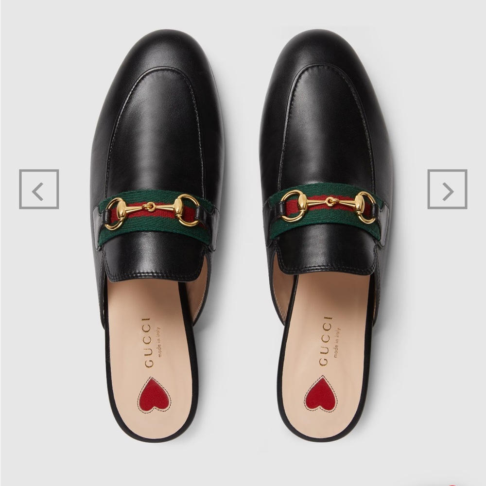 Gucci Princetown Leather mules